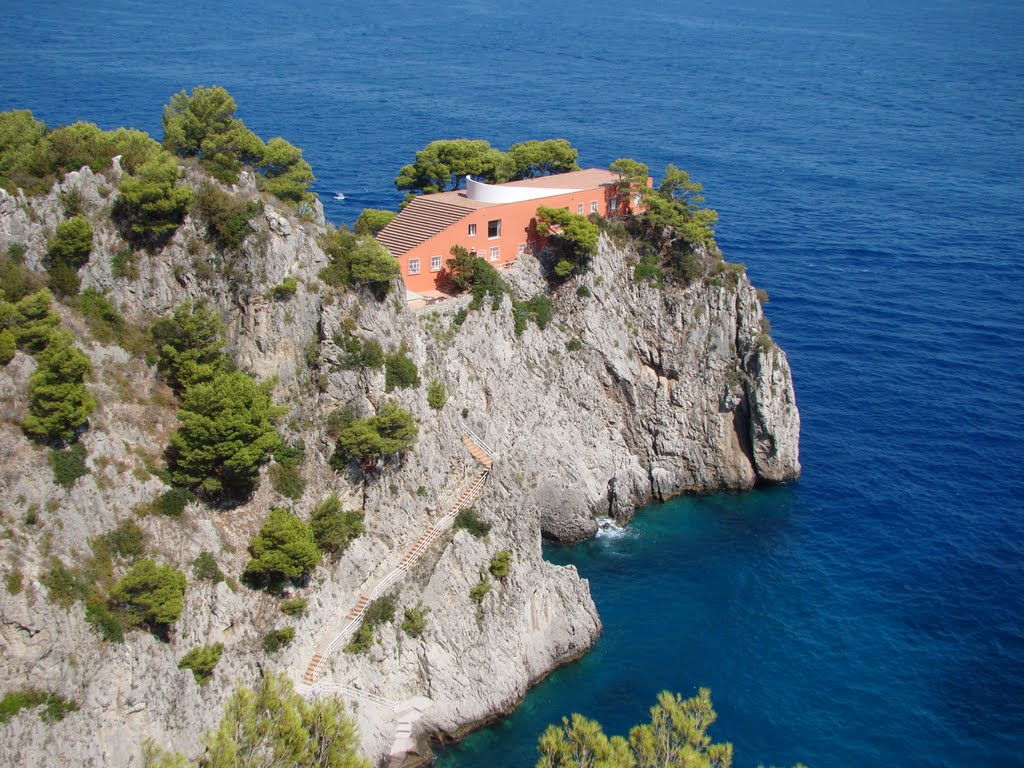 Capri - La casa Malaparte by Konstantin Mitroshen…