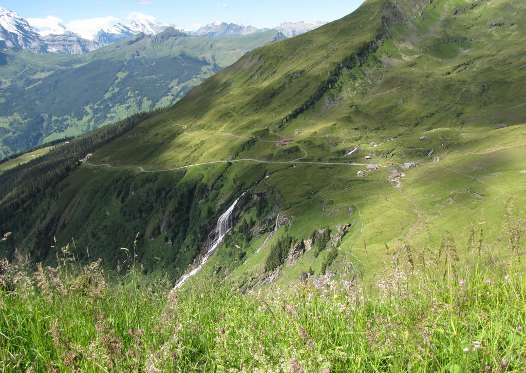 Svájc, Jungfrau Region, a Grindelwald-First Bahn felső állomása mellett, SzG3 by szalay3