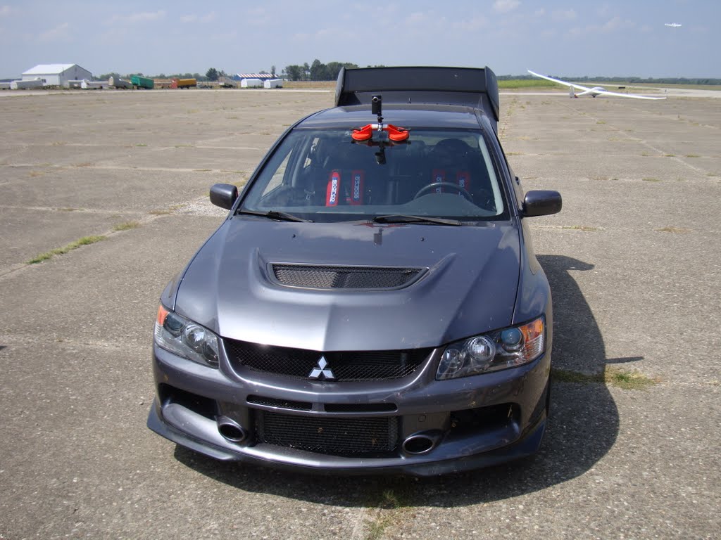 2006 Mitsubishi Evolution IX with Flip Ultra HD & GoPro Hero HD by Justin DuPont