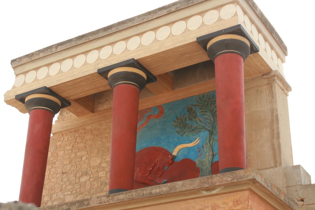 CRETA - Palazzo di Knossos by claudiogrt