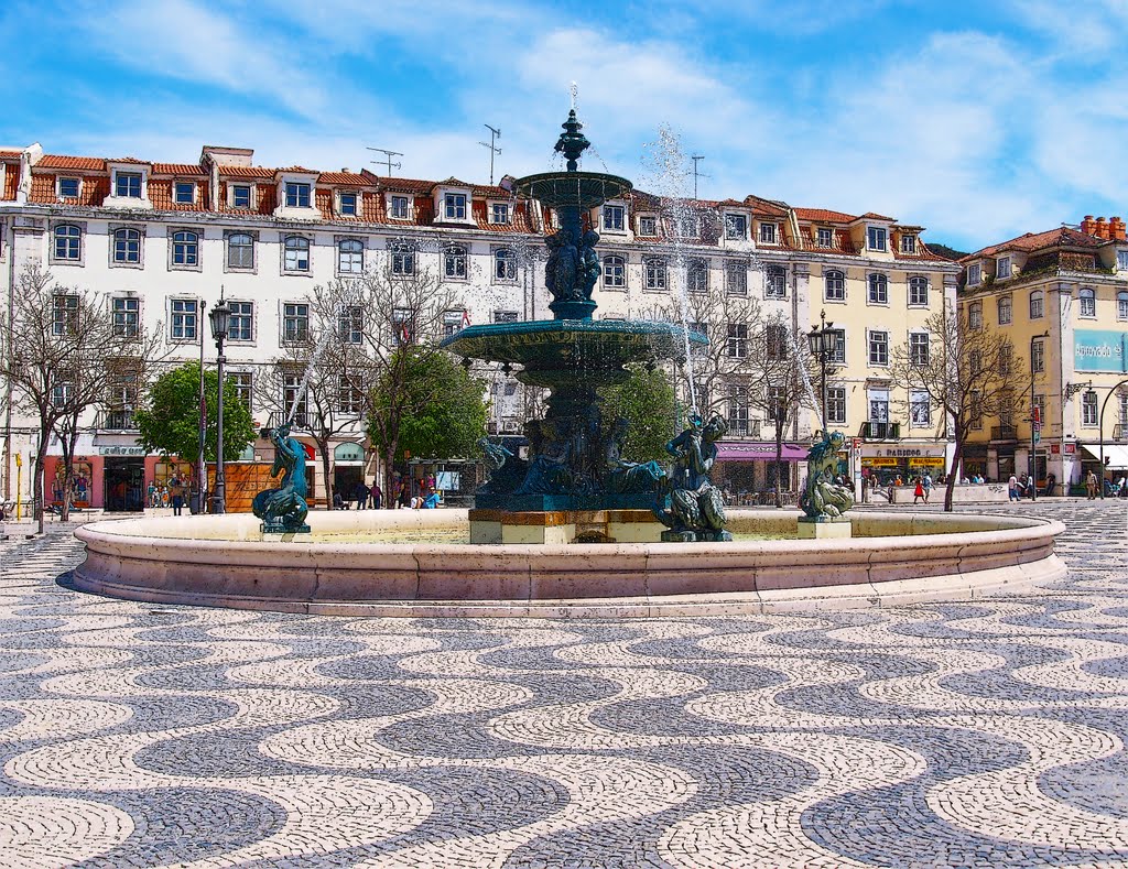 Rossio - Lisboa - Portugal 2010 by Irlando Tavares