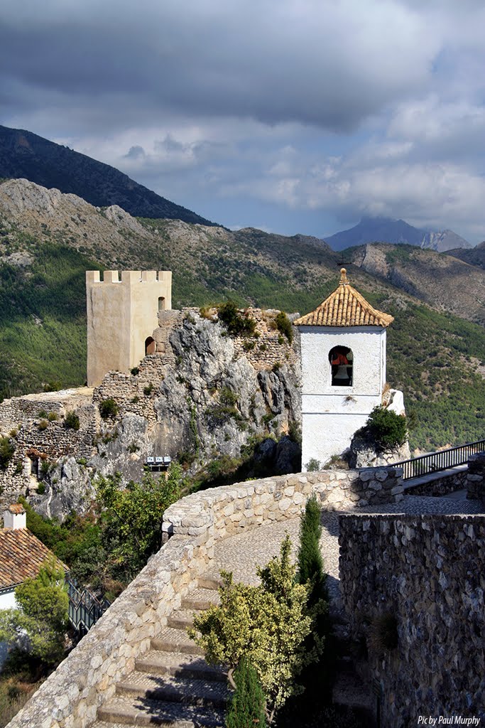 Guadalest Castle 2 by paul murphy