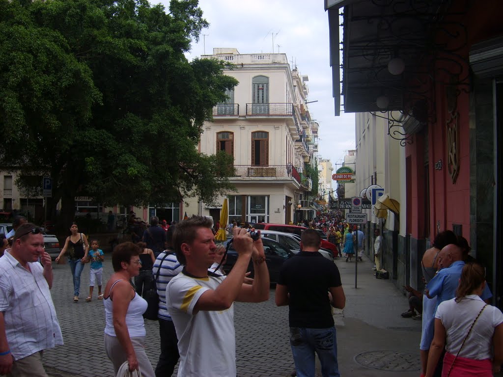 CALLE OBISPO.HABANA by natxoblázquez