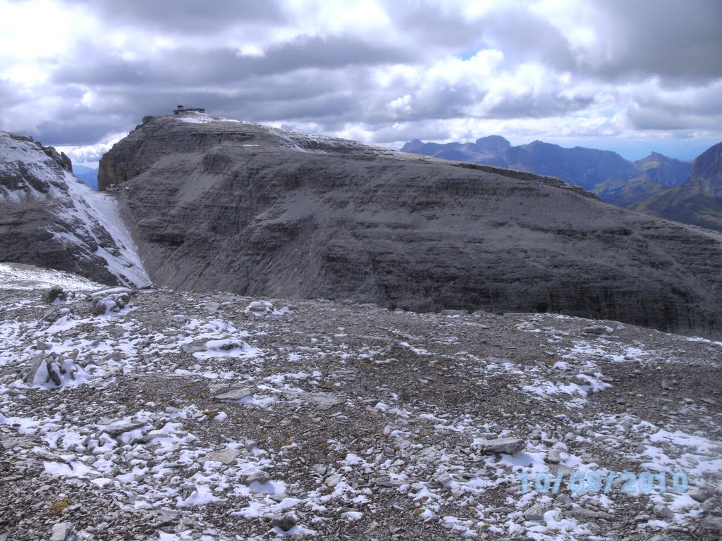 Sass Pordoi von Rifugio Boe by Thomas Esch