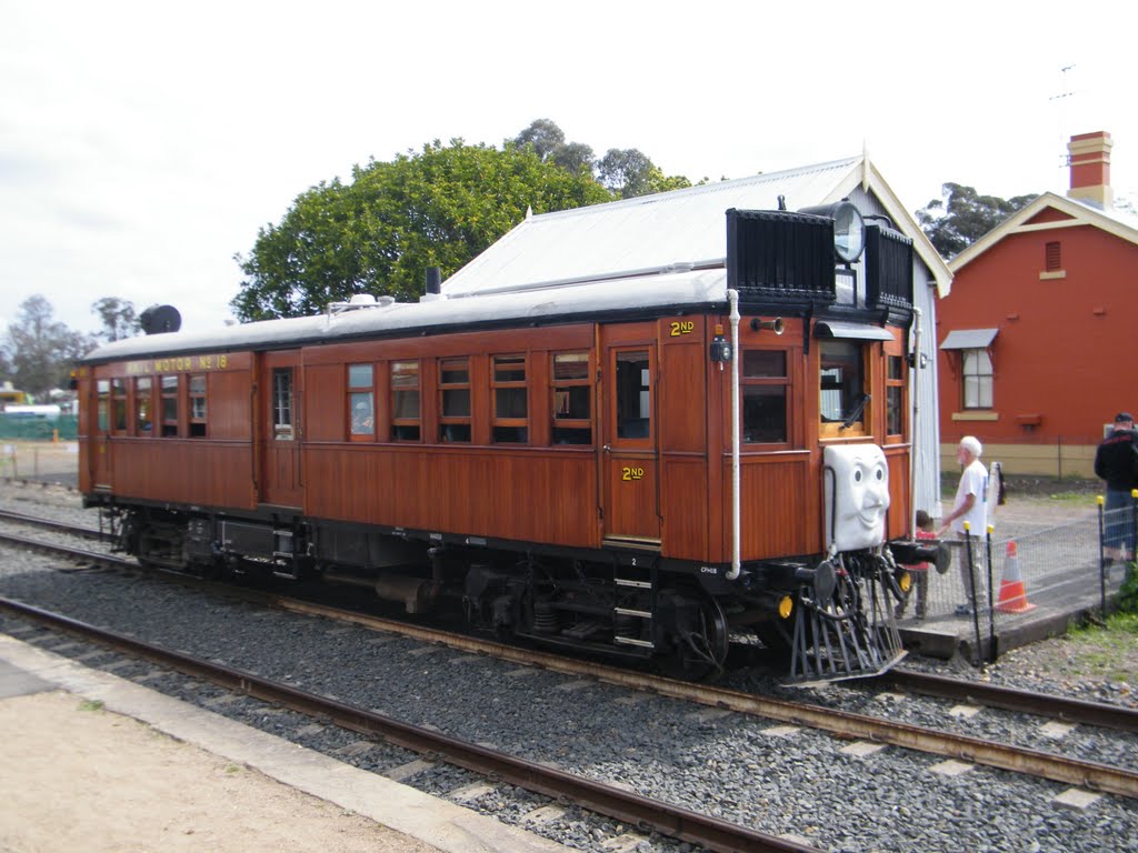 Historic Rail Motor at Thirlmere by Alan Farlow