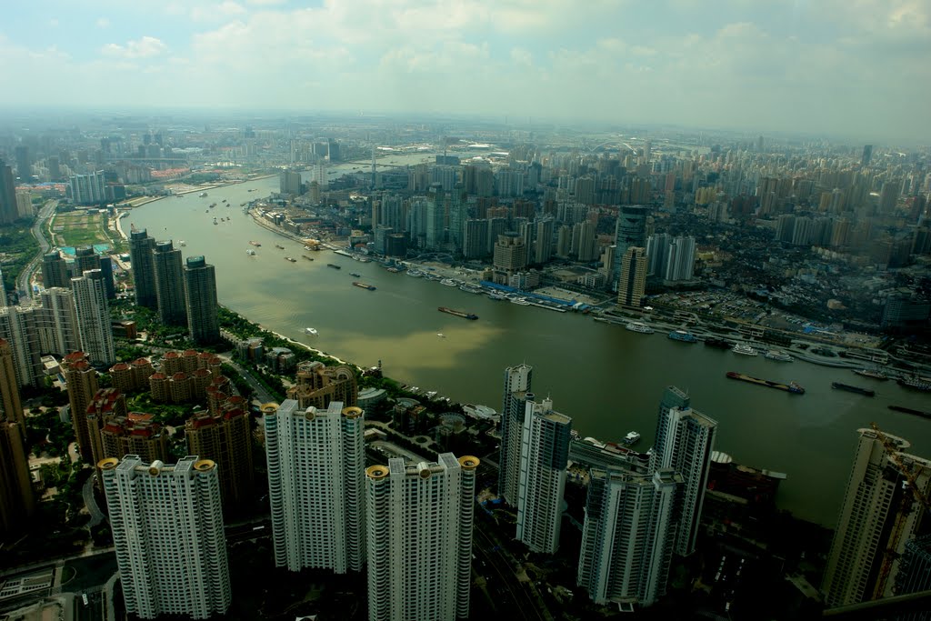 Lujiazui, Pudong, Shanghai, China by vrsn