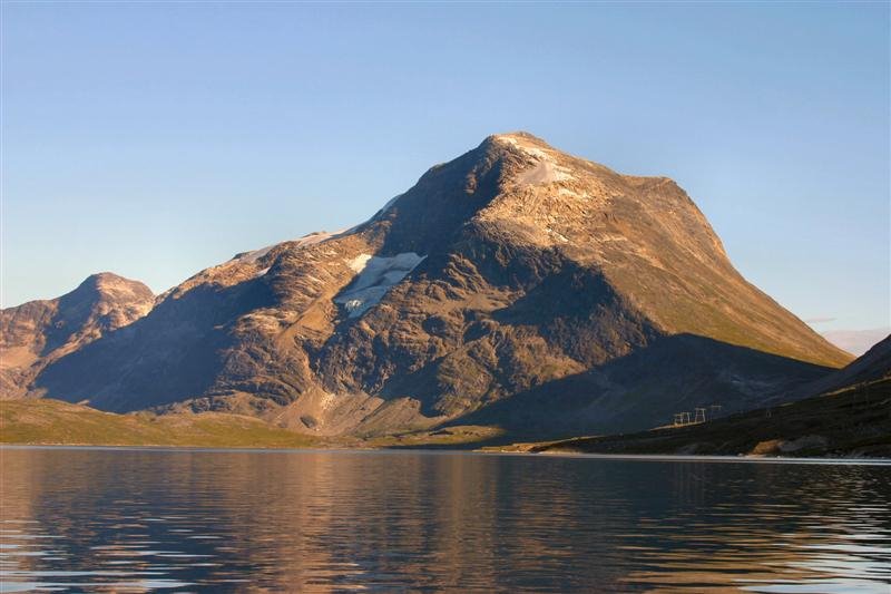 Bunden af Kangerluarsunnguaq - Kobbefjord by gutte