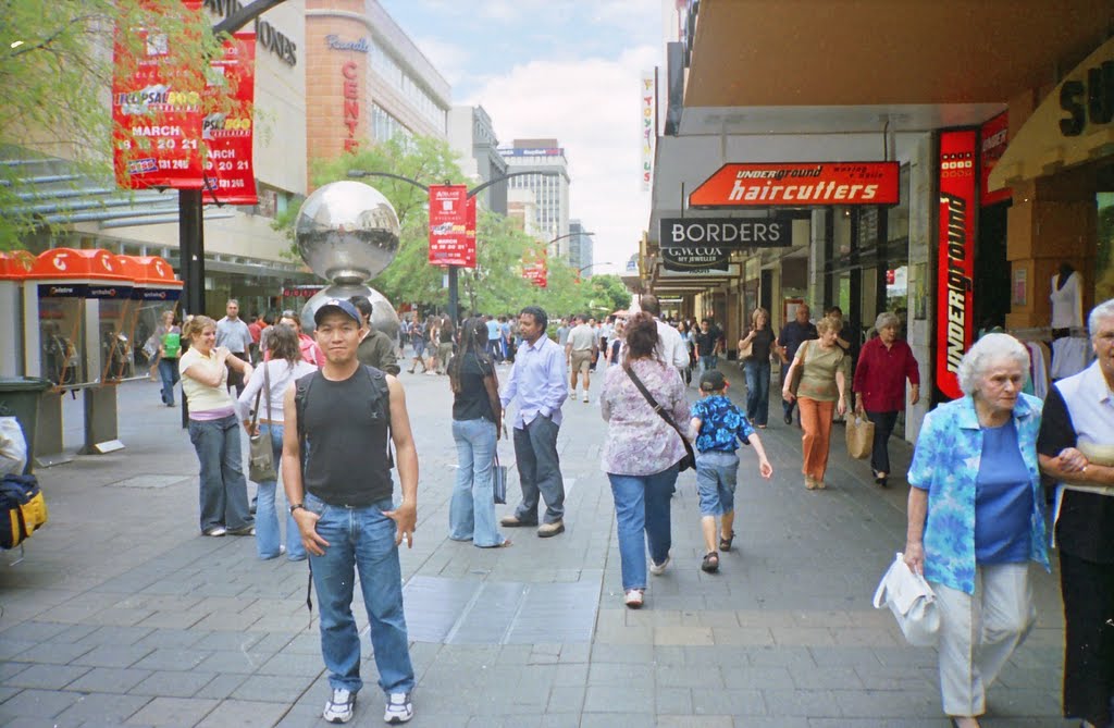 At Rundle Mall, Adelaide, Australia by suharman