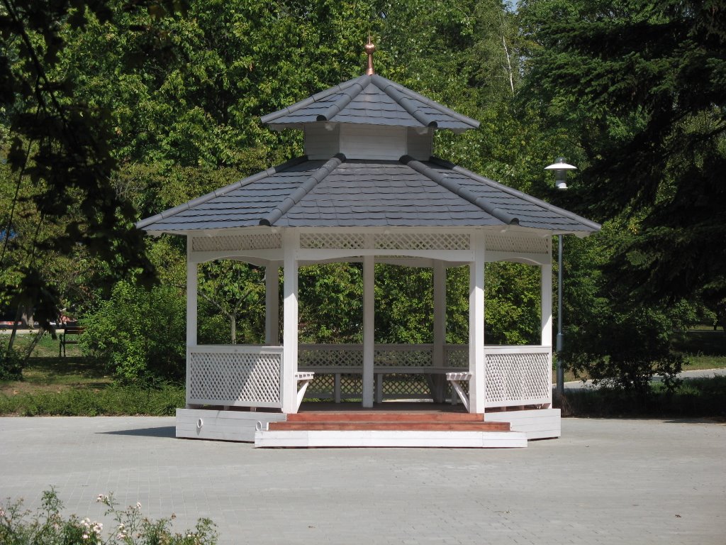 Pavilion in the "Snail-garden",Gyula by Tokai Attila