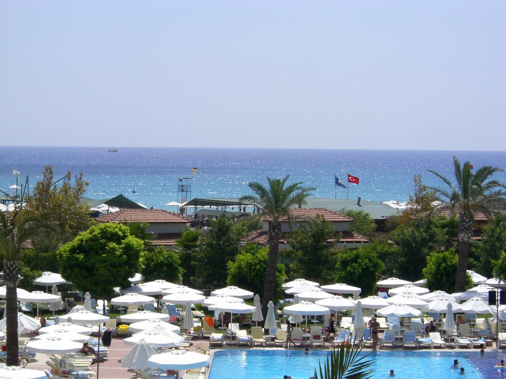 Silence Beach Resort sea and beach view from hotel by AKlintsov