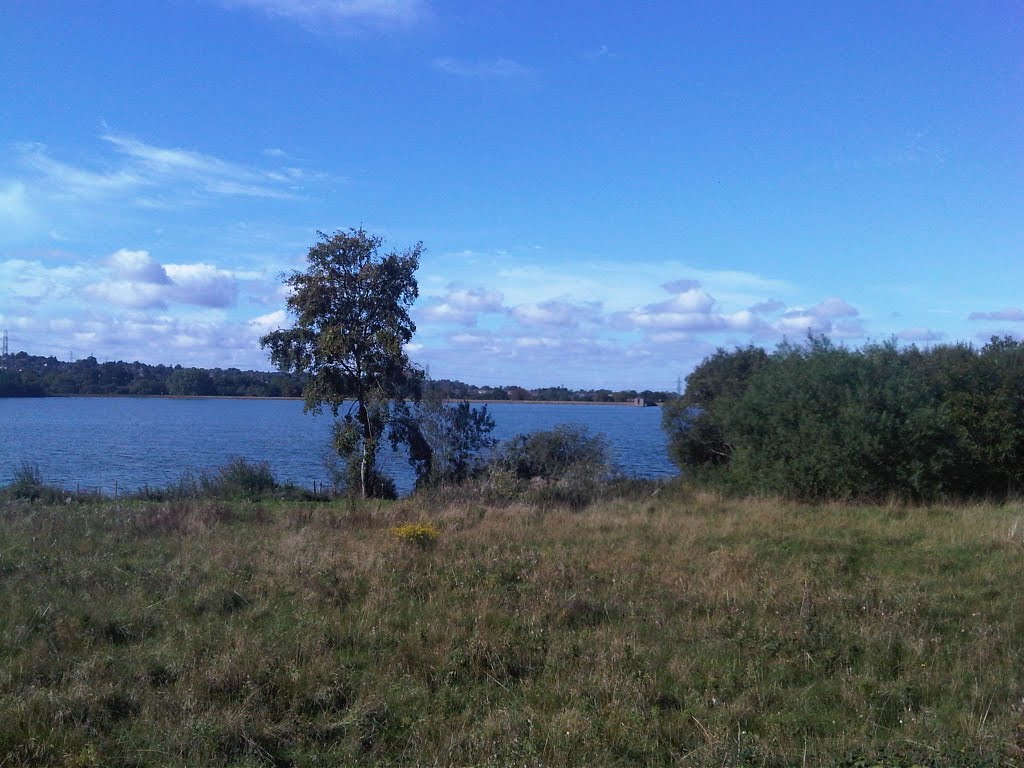 Hilfield Park Reservoir from Viewing Point by a2amali