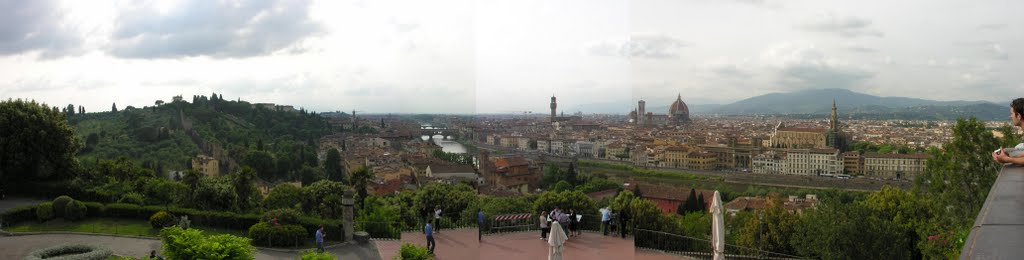 Florence from the Piazzale Michelangelo by David Coviello