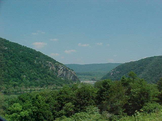 Overlook at Harper's Ferry, WV by Richard Clark