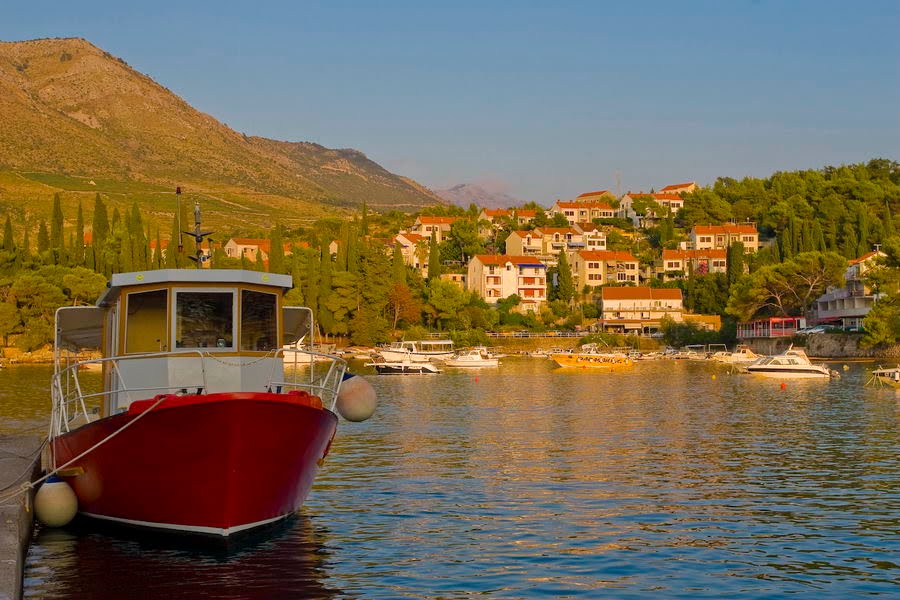 Cavtat Small Harbour by Bene Zoltan virtualwords.eu