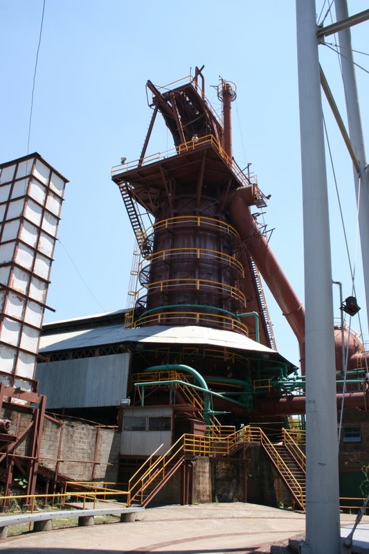 Furnace #1 Sloss Furnaces National Historic Landmark. 8/11/2007 by Tim Carr