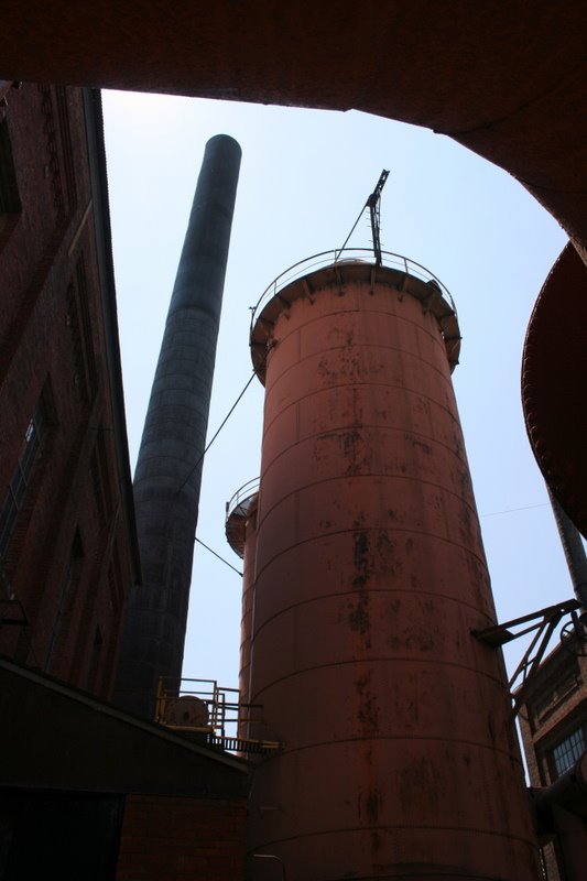 Hot Blast Stove. Sloss Furnaces National Historic Landmark. 8/11/2007 by Tim Carr