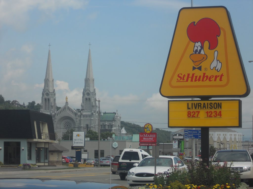 Basilica of St. Anne de Beaupre & St. Hubert's! by nate95