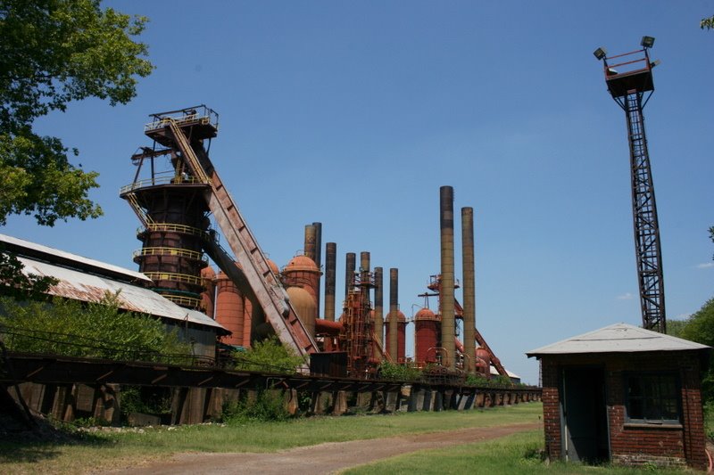 Sloss Furnaces National Historic Landmark. 8/11/2007 by Tim Carr