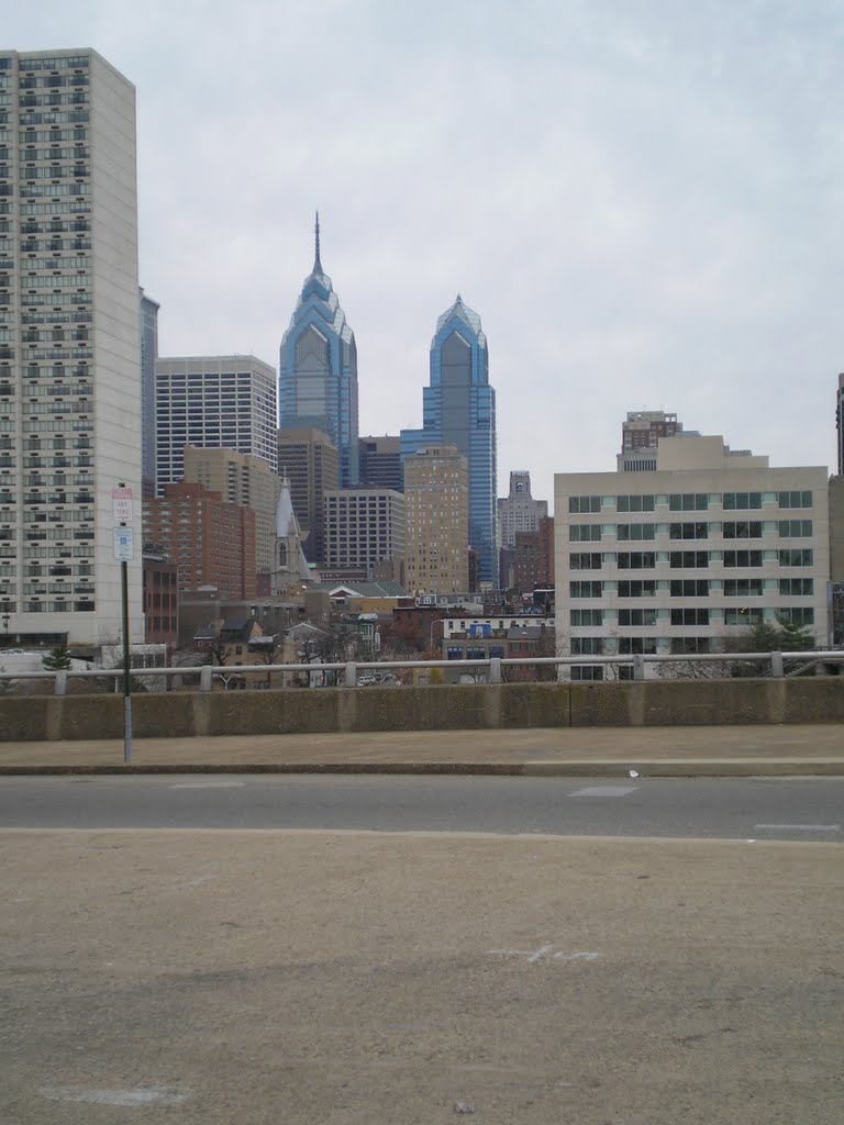 Philadelphia skyline by nate95