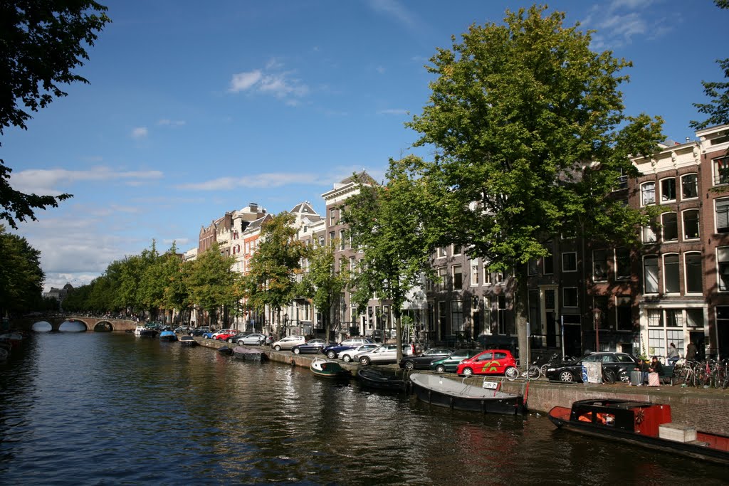 Herengracht, Amsterdam, Noord-Holland, Nederland by Hans Sterkendries