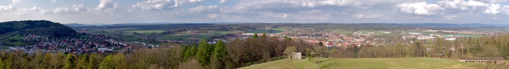 M55-Hildburghausen, Panorama vom Stadtberg aus by Micherle