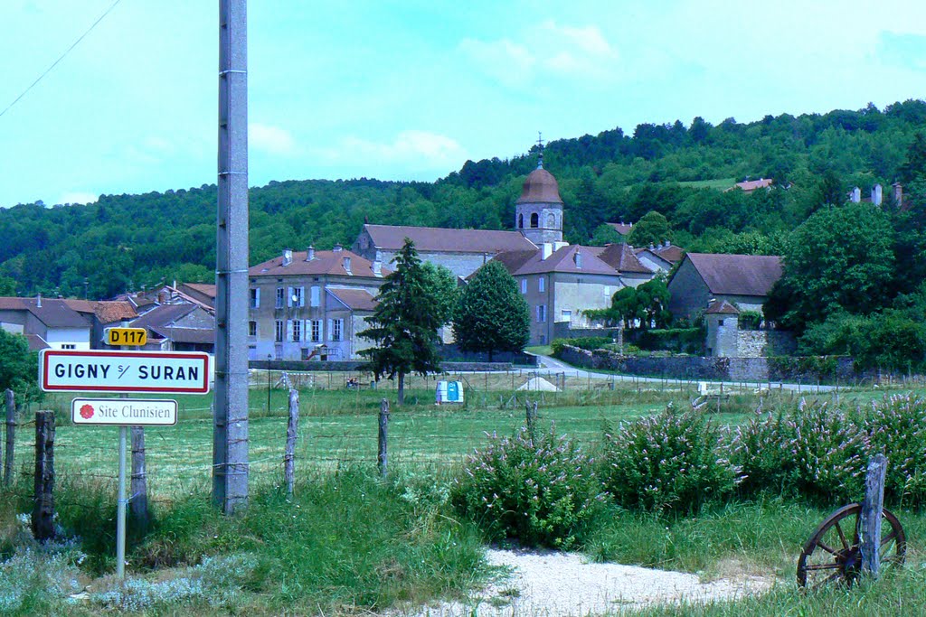 Entrée sud de Gigny (Jura) by Alain TREBOZ