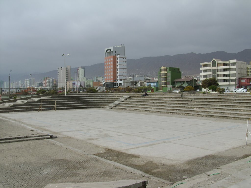 Edificios de la Costanera by Eugenio Ahumada