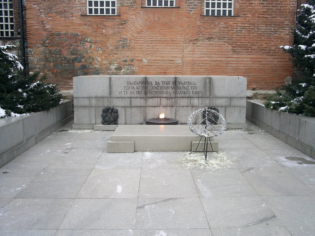 Monument of Unknown Soldier, Sofia by Svilen Enev