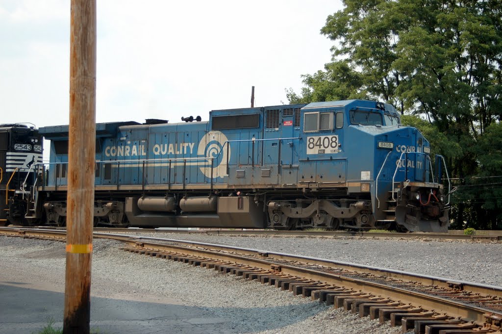 Norfolk Southern Railway, Ex Conrail, Locomotive No. 8408 at Hagerstown, MD by Scotch Canadian