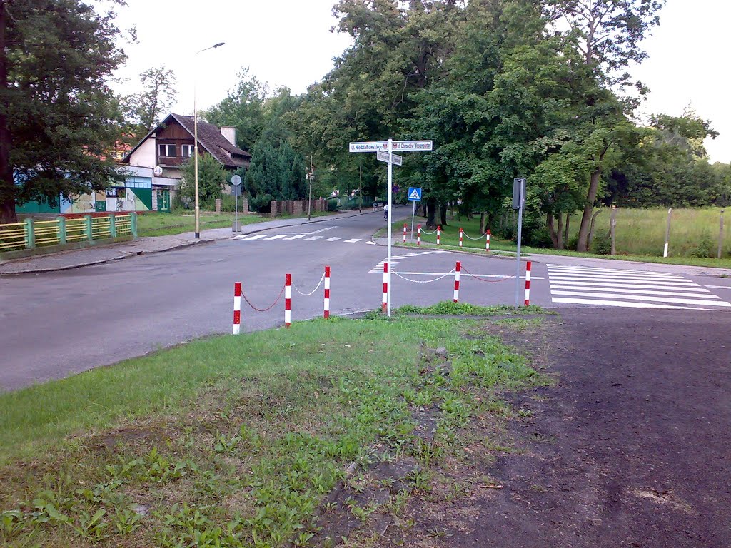 Choszczno, Piastowska street by Yarecky