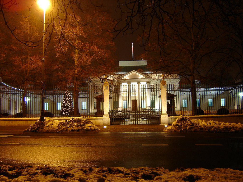 Warsaw Palace Belvedere by Marcin Kencki