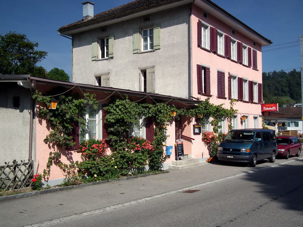 Restaurant Bahnhöfli, Lichtensteig by LydiaHaabKrummenauCH