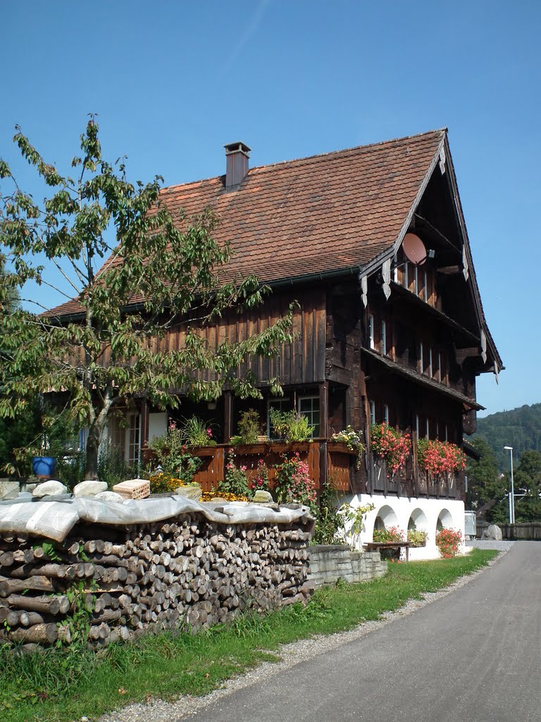 Toggenburger Haus, Oberer Flooz, Lichtensteig by LydiaHaabKrummenauCH