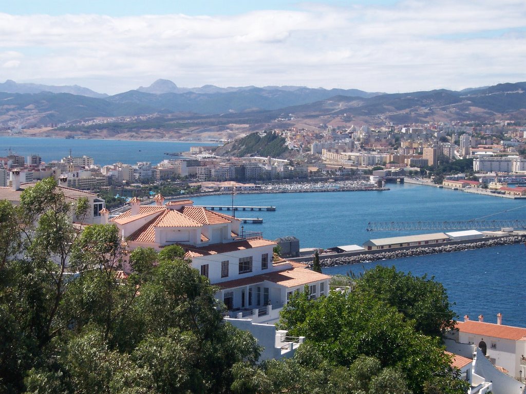 Panorámica de Ceuta, 2005 by Marcelo Vidal Vergar…