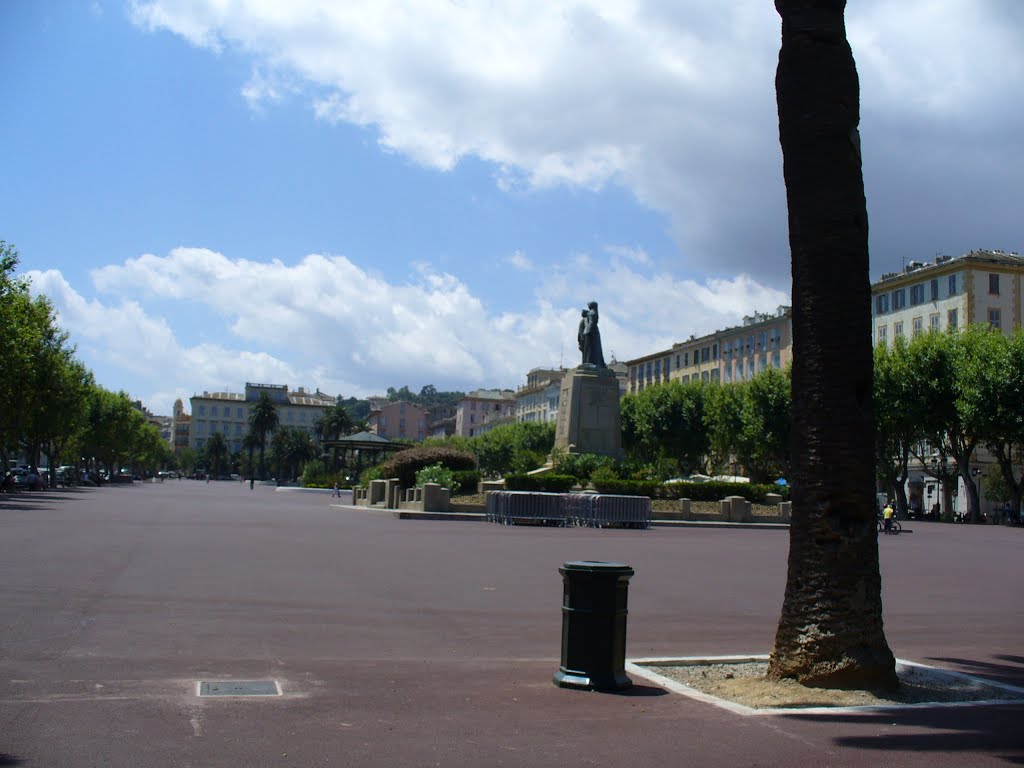 Bastia - Place Saint-Nicolas by jeffwarder