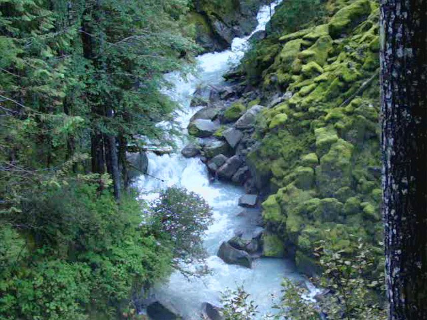 Wells Creek at Nooksack Falls, North Cacades, WA by jmkeegan