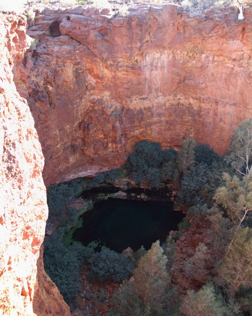 Circular pool vertical by Arno Commandeur