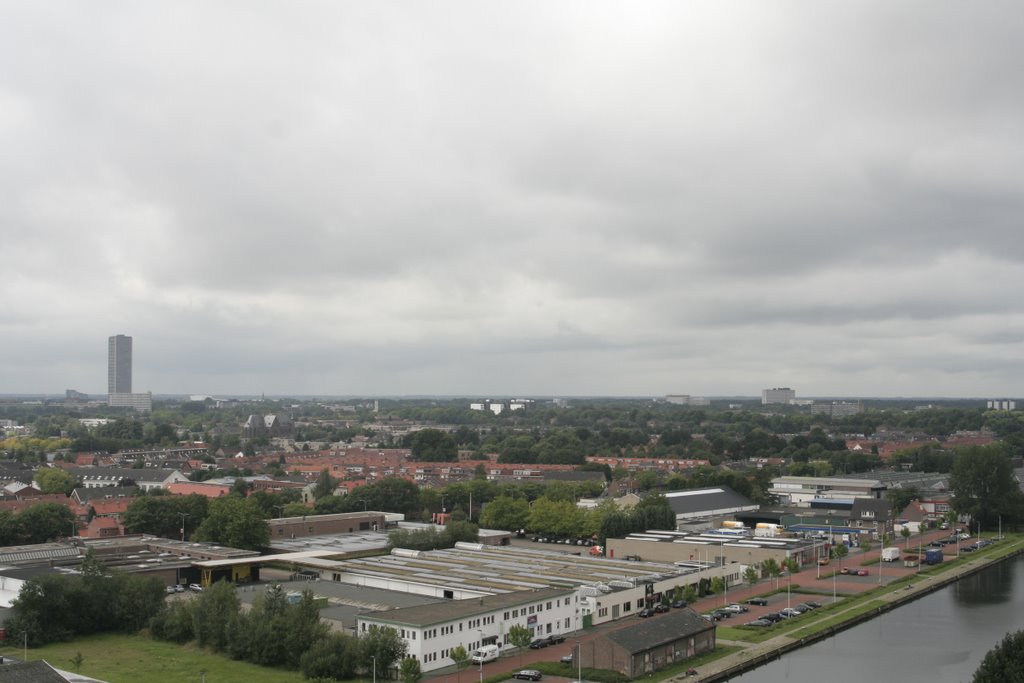 Panarama from hoffmannflat towards SW by vankrieken