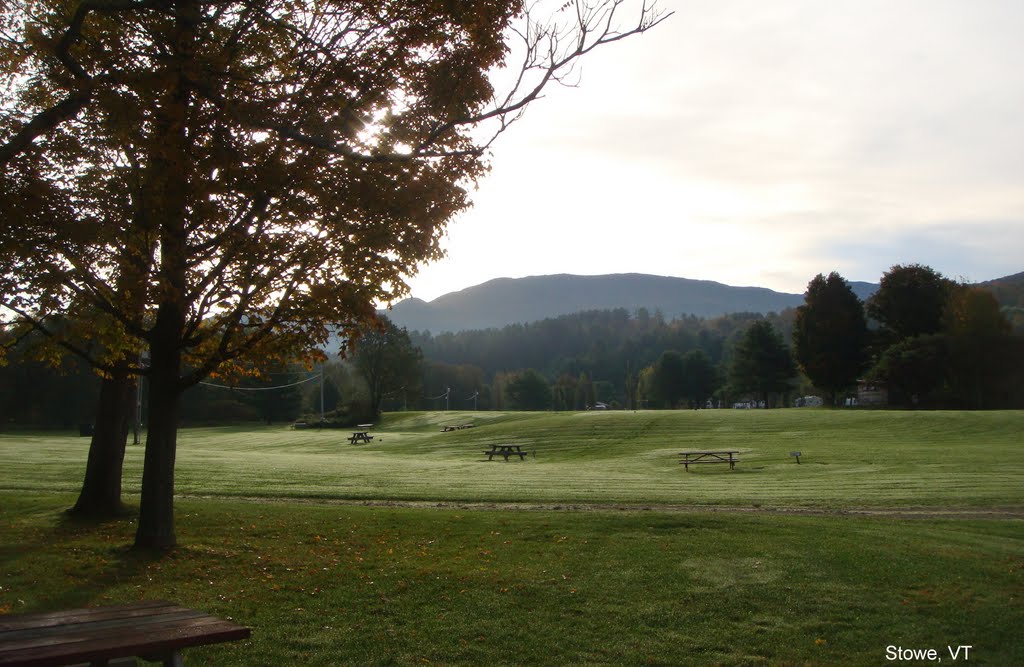 Gold Brook Campground, Stowe, Vermont by cartybri