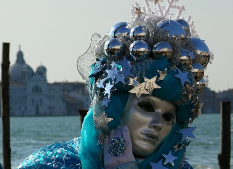 Carnevale in Venice 1 by Alfred Schaffer