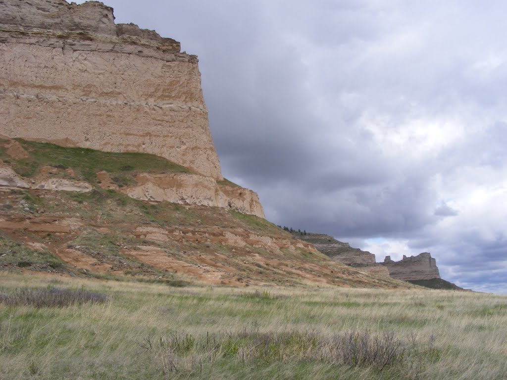 Looking NE from the old Oregon Trail, May 2010 by Baltes3000