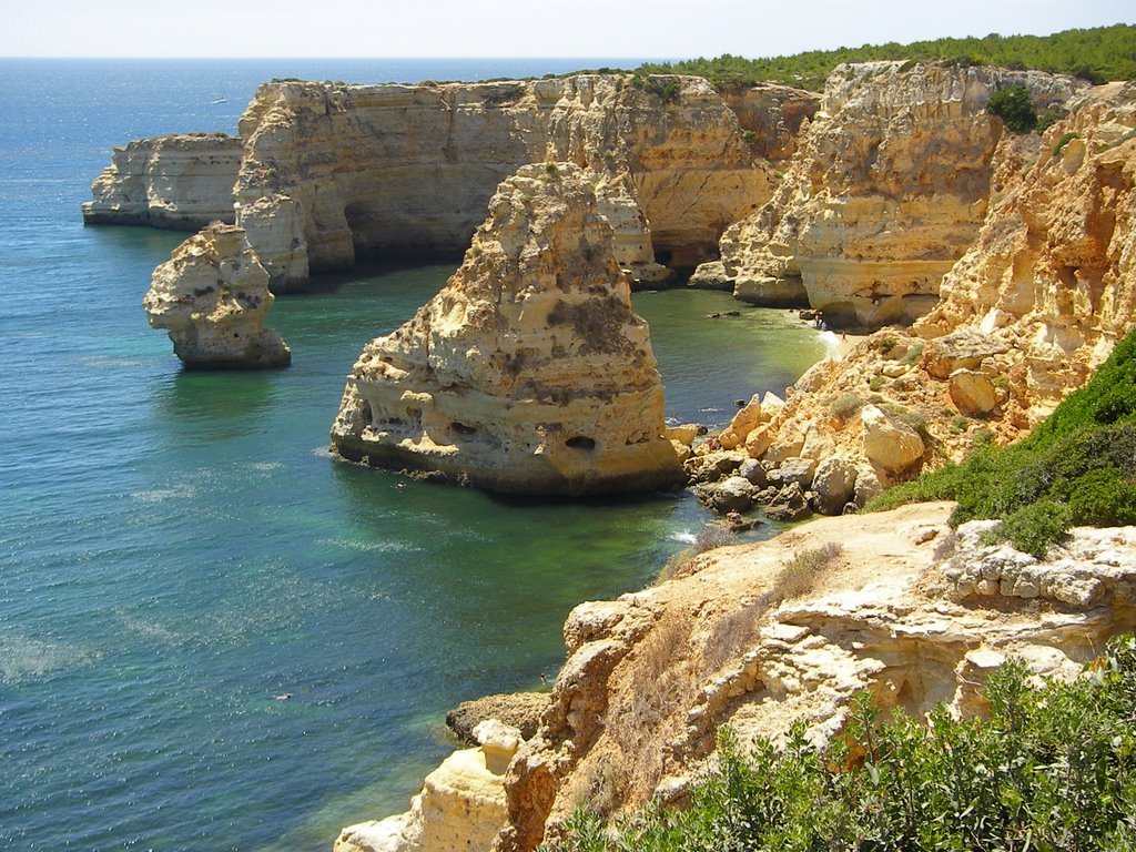 Praia da Marinha, Lagoa by Valter Jacinto