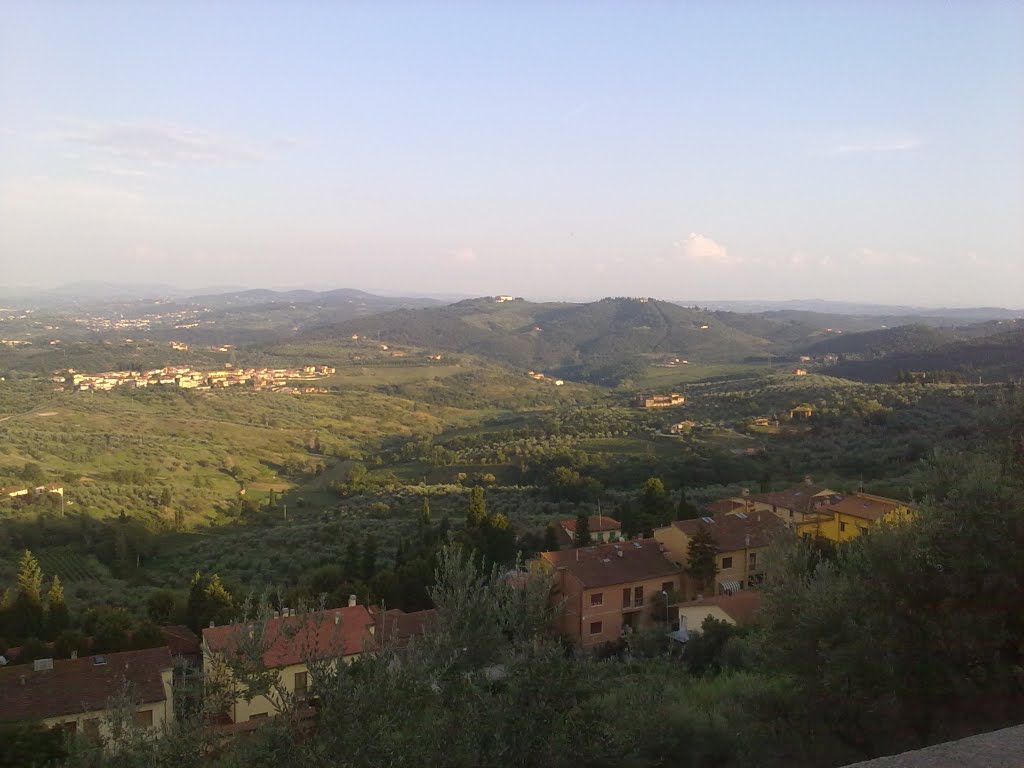 Panorama dalla Rocca: verso Artimino by Debora Iacopini