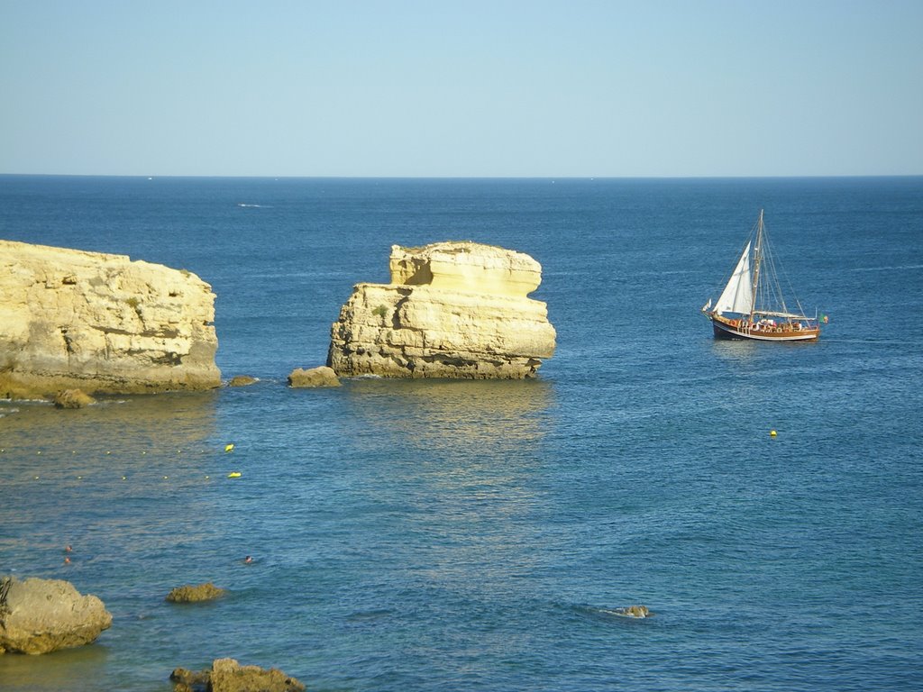 Praia de S. Rafael, Albufeira by Valter Jacinto