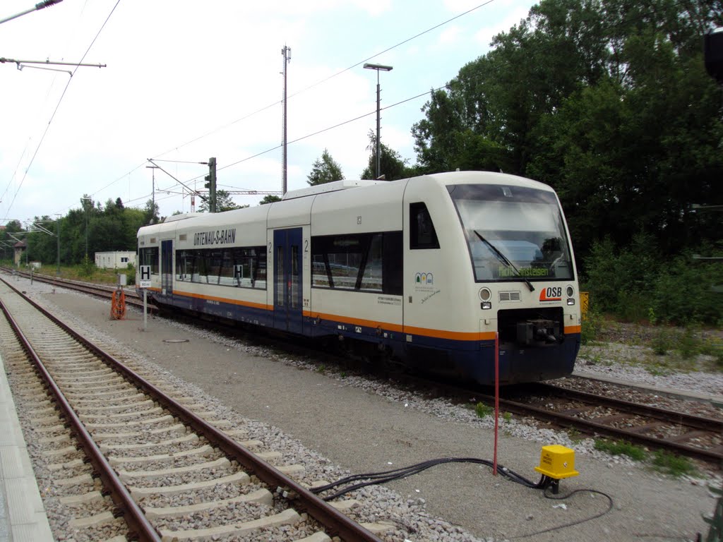 SWEG/OSB Regioshuttle at Freudenstadt Hbf by georgedes