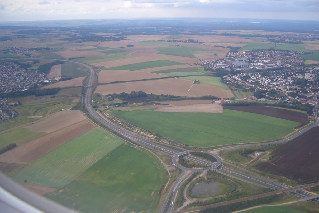 Motorway Interchange near Goussainville/France by Barni