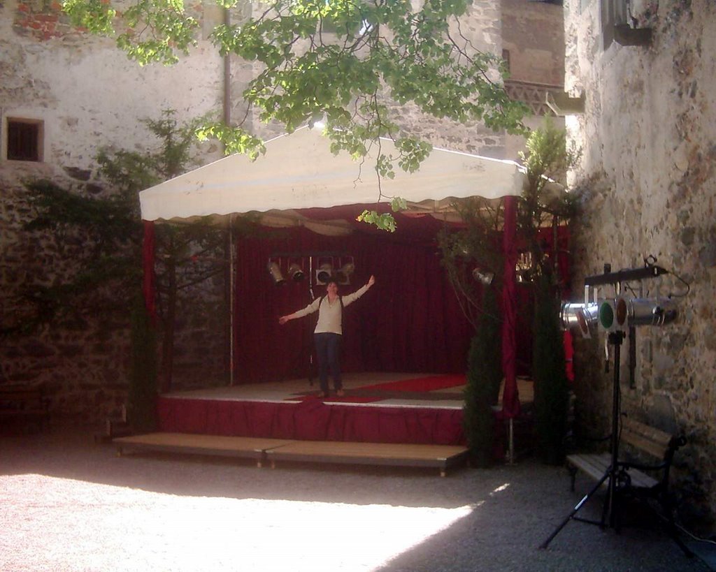 Cantante al Castello di Tures by Cristina Wysocki