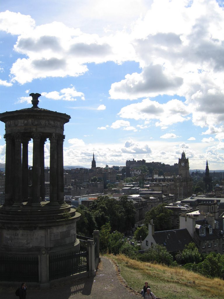 Calton Hill by Qba