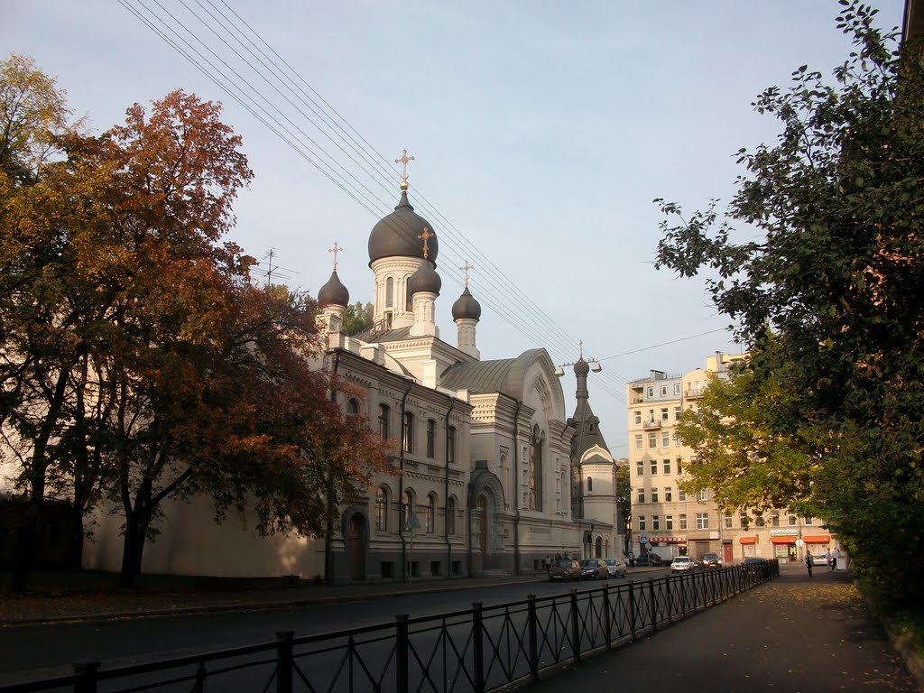 Церковь Валаамского монастыря / The temple of the Valaam Monastery by Dmitry Semenido