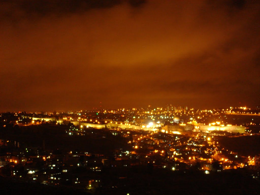 Jerusalem by Night by Vinicius Loiola